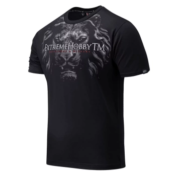 T-shirt EXTREME HOBBY LION czarny