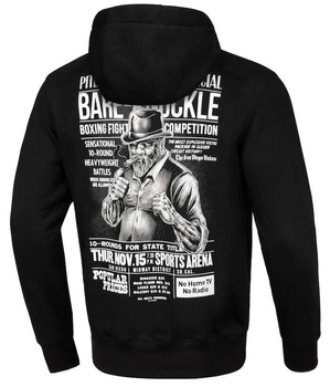 Bluza PIT BULL BARE KNUCKLE czarna kaptur