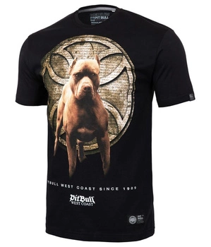 T-shirt PIT BULL CURB czarny