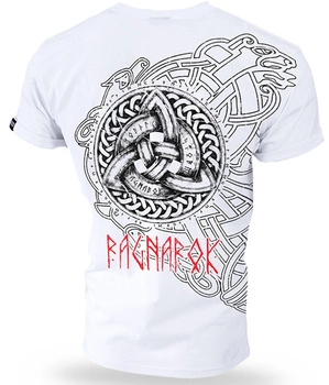 T-shirt DOBERMANS RAGNAROK TS121 biały