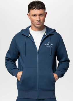 Bluza PIT BULL SAMPSON petrol blue rozpinana 