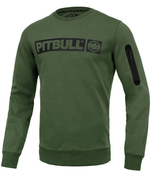 Bluza PIT BULL BEYER oliwkowa prosta