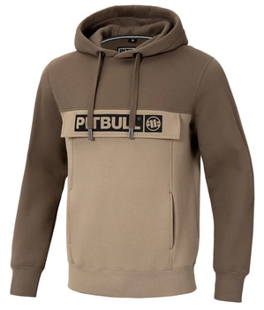 Bluza PIT BULL HILLTOP 2 COLOR brązowo/beżowa kaptur