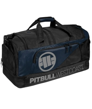 Duża torba PIT BULL BIG DUFFLE BAG LOGO 2 TNT granatowa