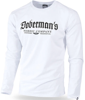 Longsleeve Dobermans GOTHIC LS326 biały