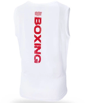 Tank top DOBERMANS OFFENSIVE KILL BOXING BX294 biały