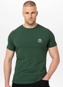 T-shirt PIT BULL SAN DIEGO CA SMALL LOGO zielony (bottle green)