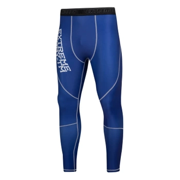 Legginsy męskie EXTREME HOBBY TRACE niebieskie