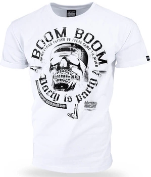T-shirt DOBERMANS BOOM BOOM TS271 biały