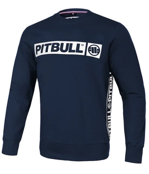 Bluza PIT BULL FRENCH TERRY ALBION granatowa prosta