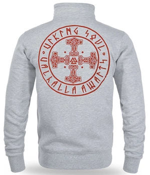 Bluza DOBERMANS THORS CROSS BCZ386 stójka szara