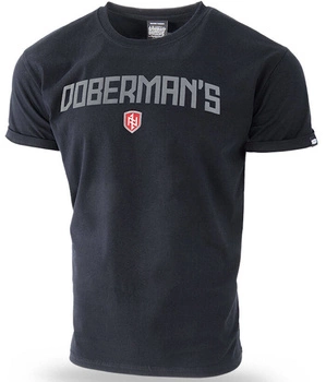 T-shirt DOBERMANS TS292 czarny