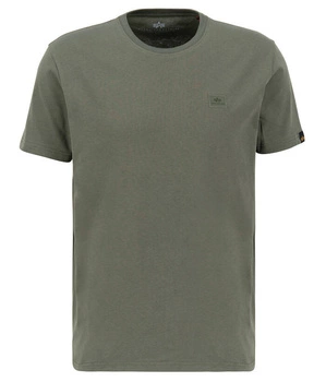 T-shirt ALPHA INDUSTRIES X-FIT ciemnozielony (dark green) 138503 257 