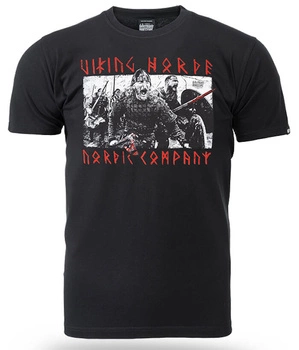 T-shirt DOBERMANS HORDE OF VIKINGS TS343 czarny