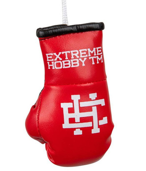 Mini rękawica / zawieszka bokserska EXTREME HOBBY czerwona