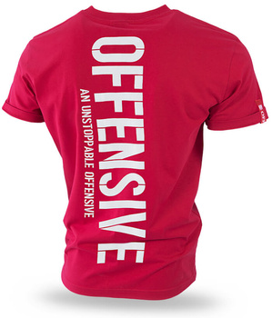 T-shirt DOBERMANS UNSTOPPABLE OFFENSIVE INFINITE TS264 czerwony