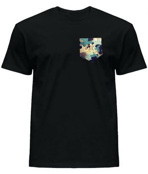 T-shirt INVICTA CAMO ARMY czarny