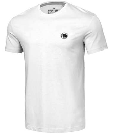T-shirt PIT BULL SMALL LOGO 140 biały